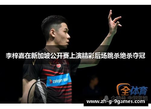 李梓嘉在新加坡公开赛上演精彩后场跳杀绝杀夺冠